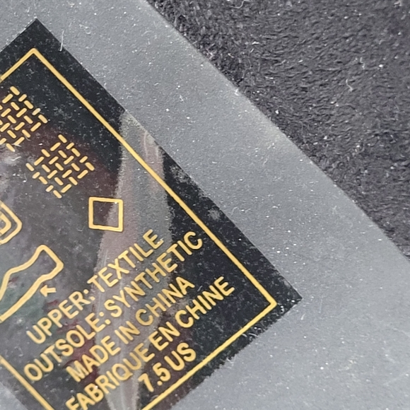 Black, rhinestone hidden platform high heel boot, 7.5 - Picture 9 of 14